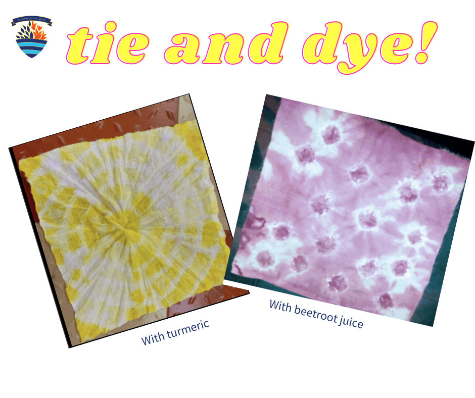 visual of tie and dye